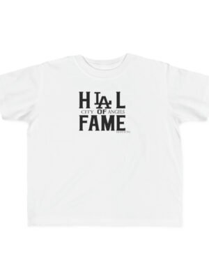 Black hall oF Fame T-shirt for Toddler's LA edition